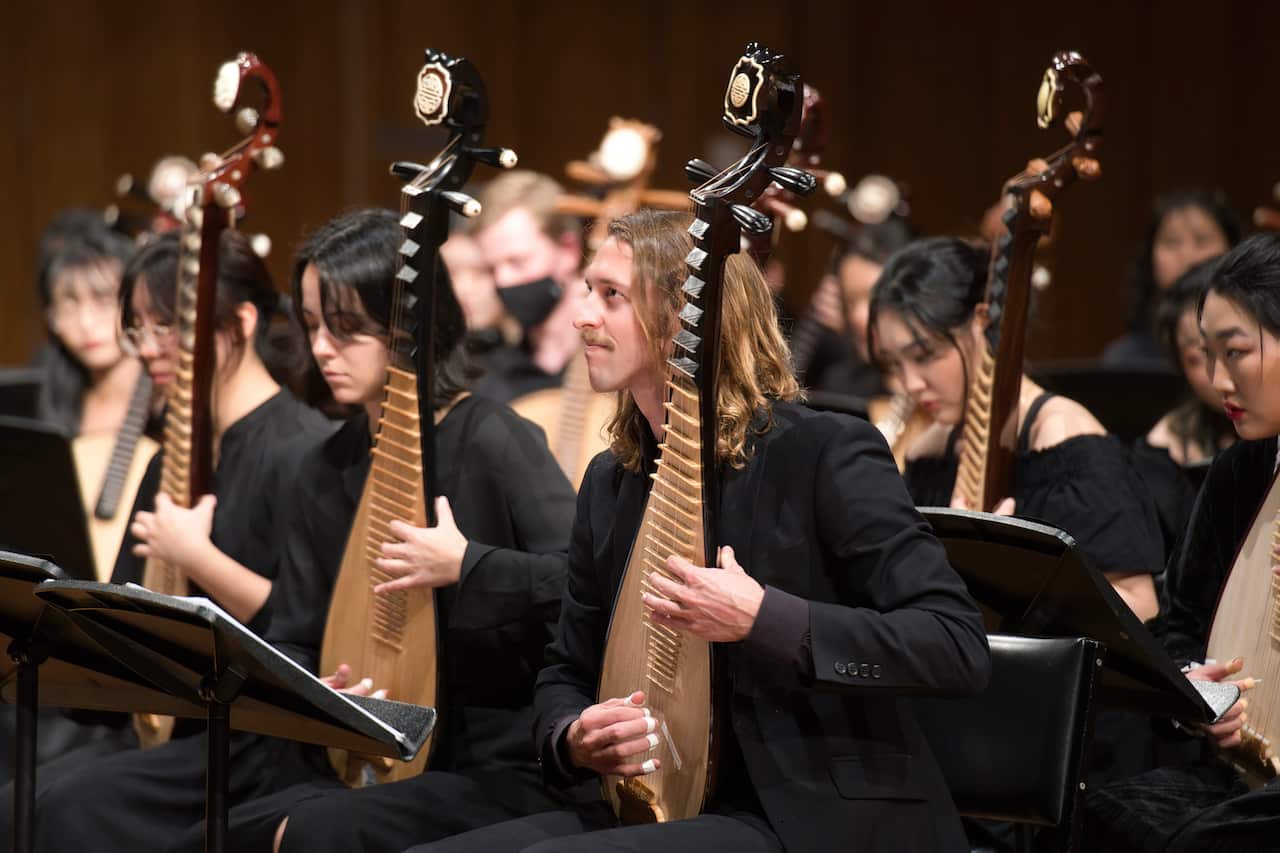 Sydney Conservatorium of Music Chinese Ensemble course perfoming night