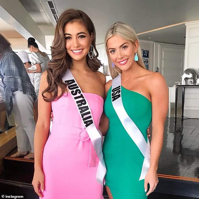 Miss Australia and Miss USA