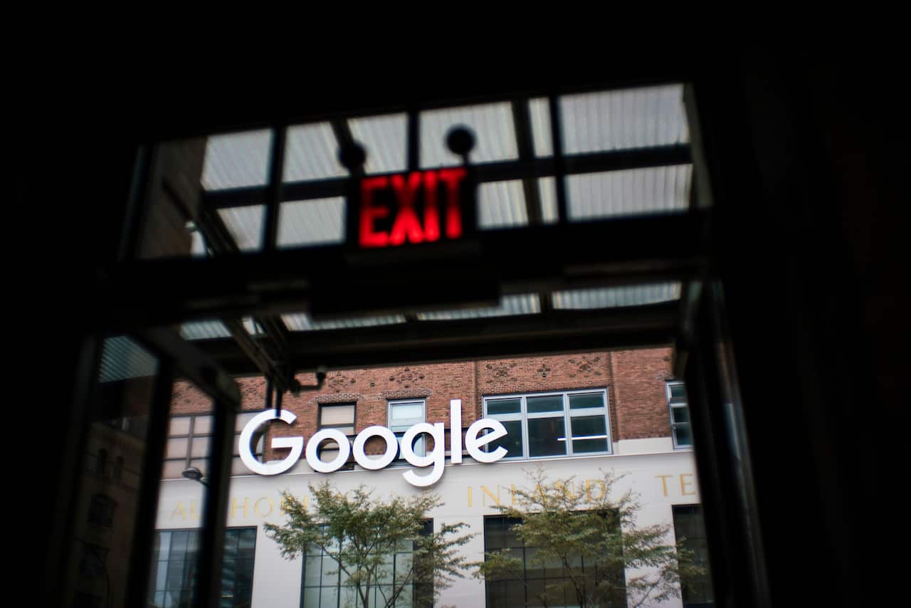 Google's New York offices, shown in on October 2020.