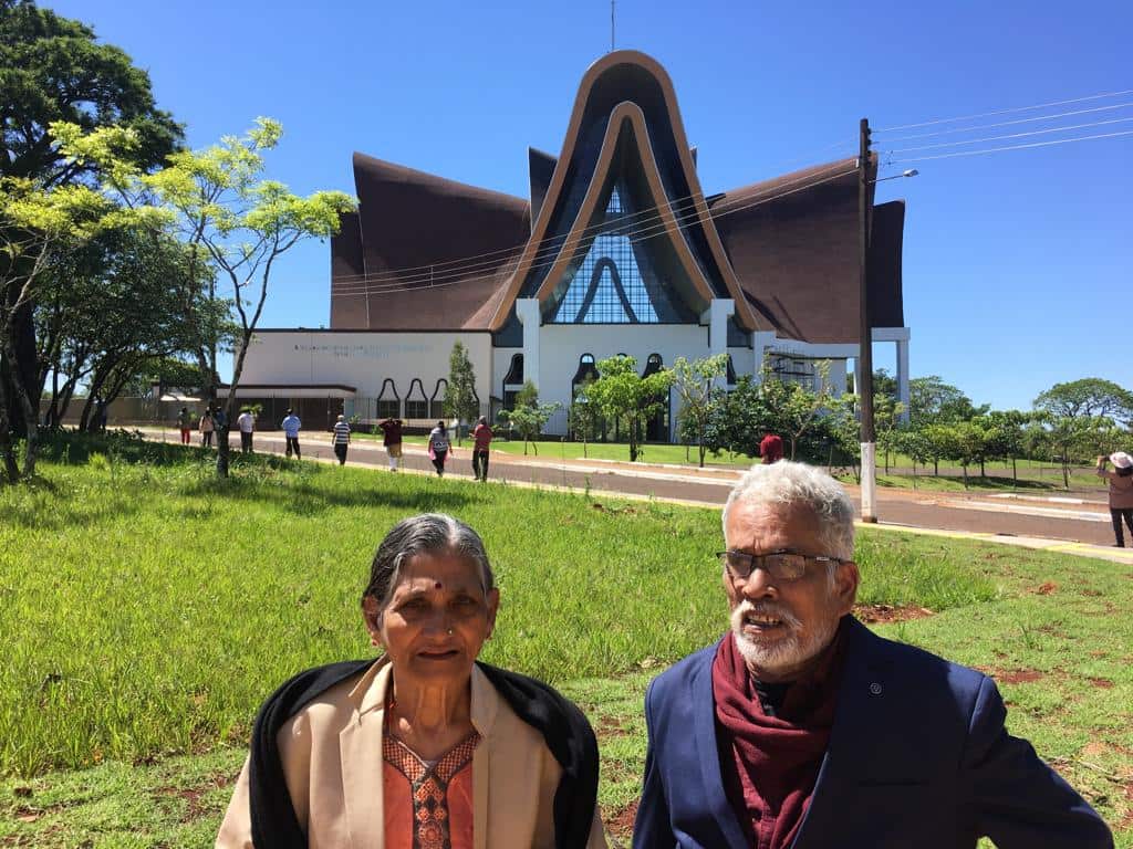 Tea shop owner couples traveling around the world