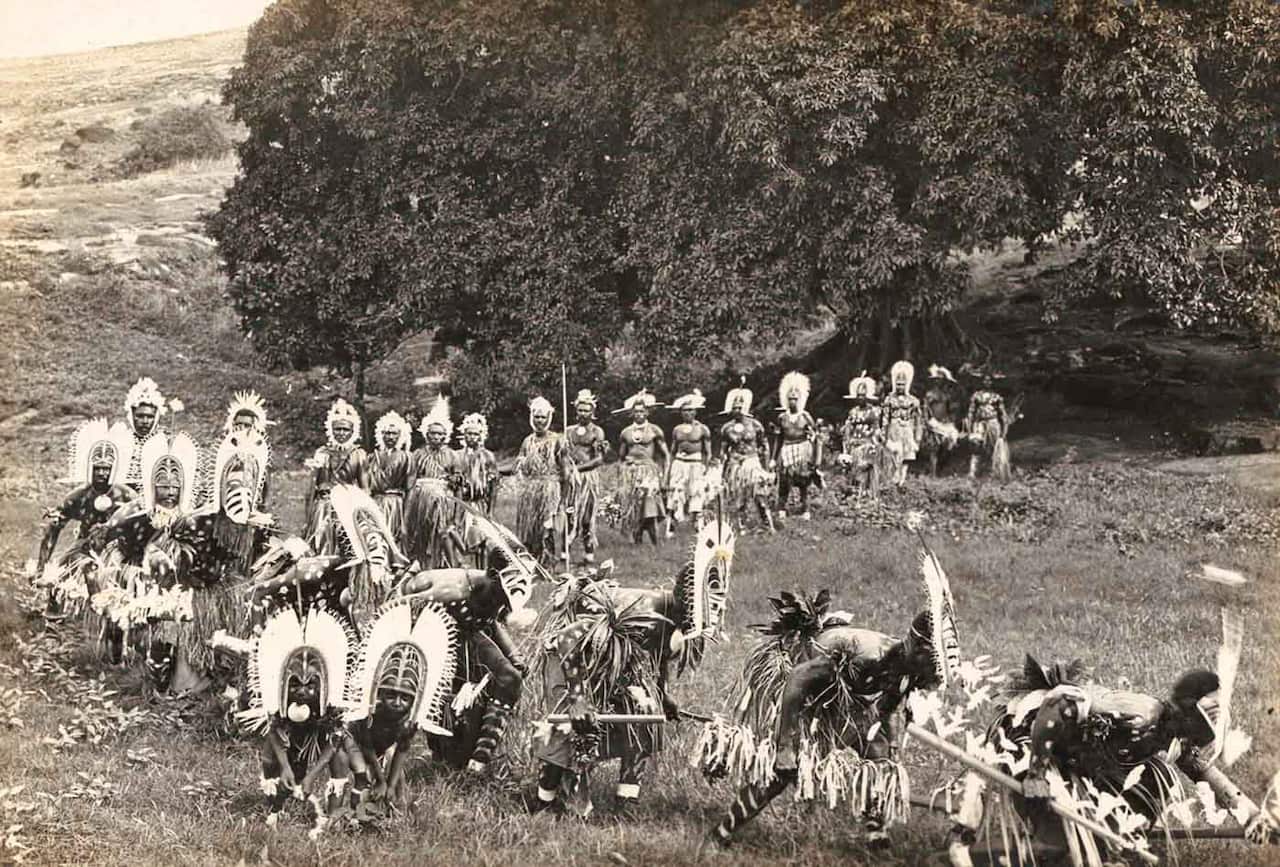 Traditional Mer (Murray Island) dancers