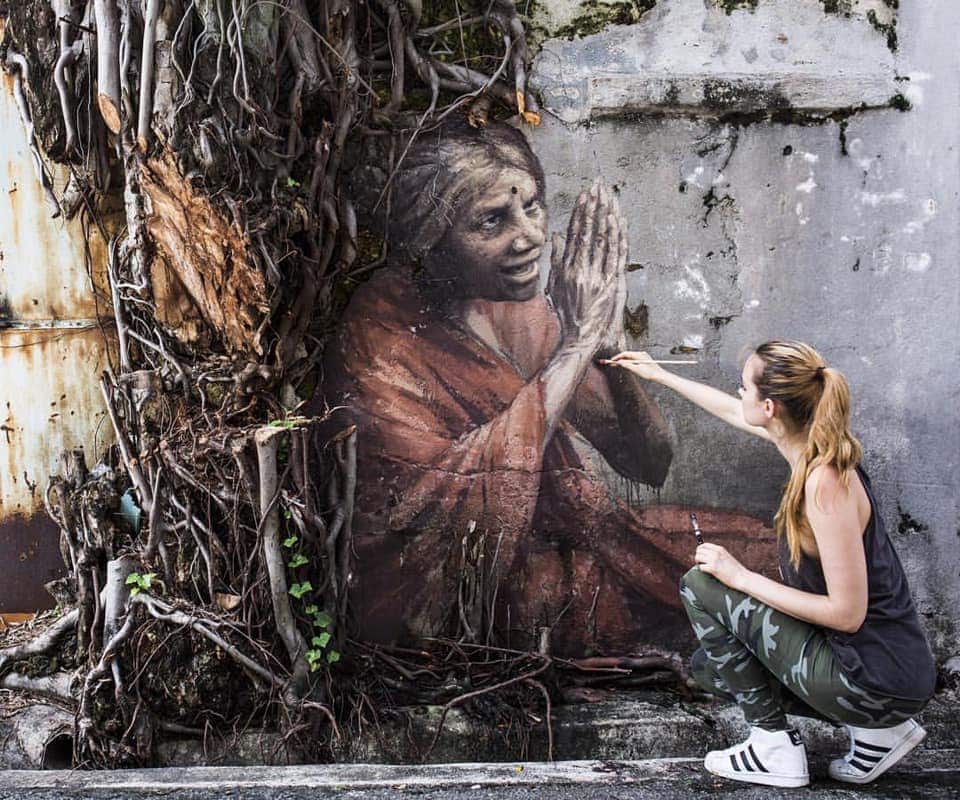 Street Artist Julia Volchkova