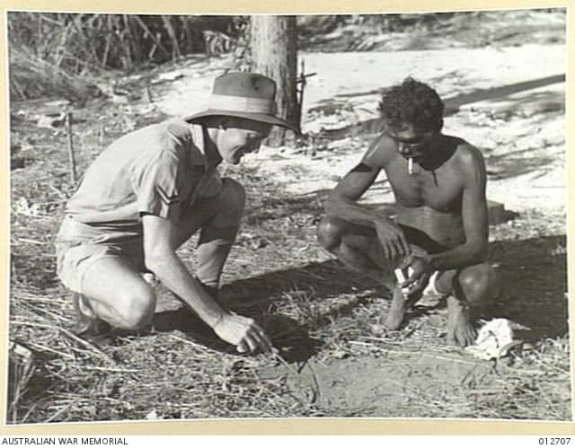 Indigenous people living in remote parts of Northern Australia assisted the war effort in surveillance and rescue. 