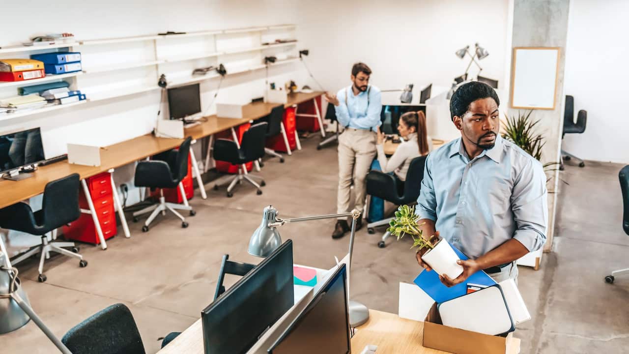 Man fired from office