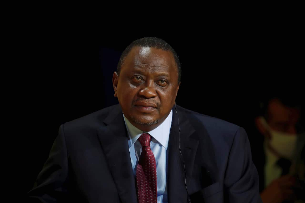 Kenya's President Uhuru Kenyatta in October 2020.
