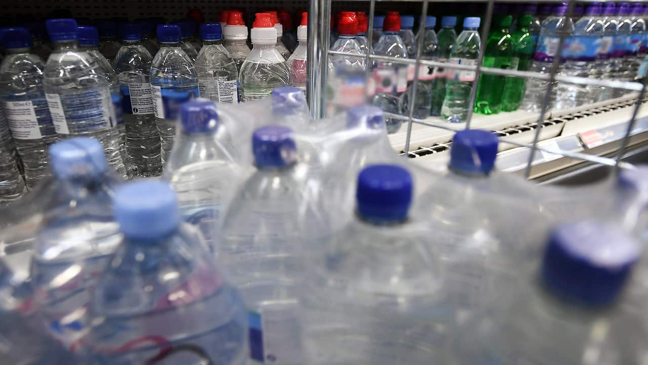 A report found microplastics in 93 per cent of bottled water tested.
