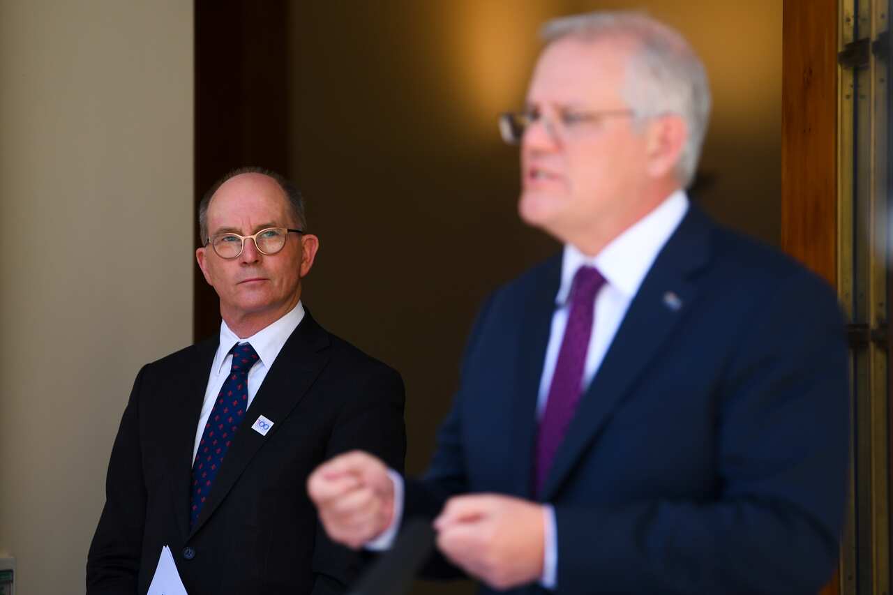 Australia's Chief Medical Officer Paul Kelly