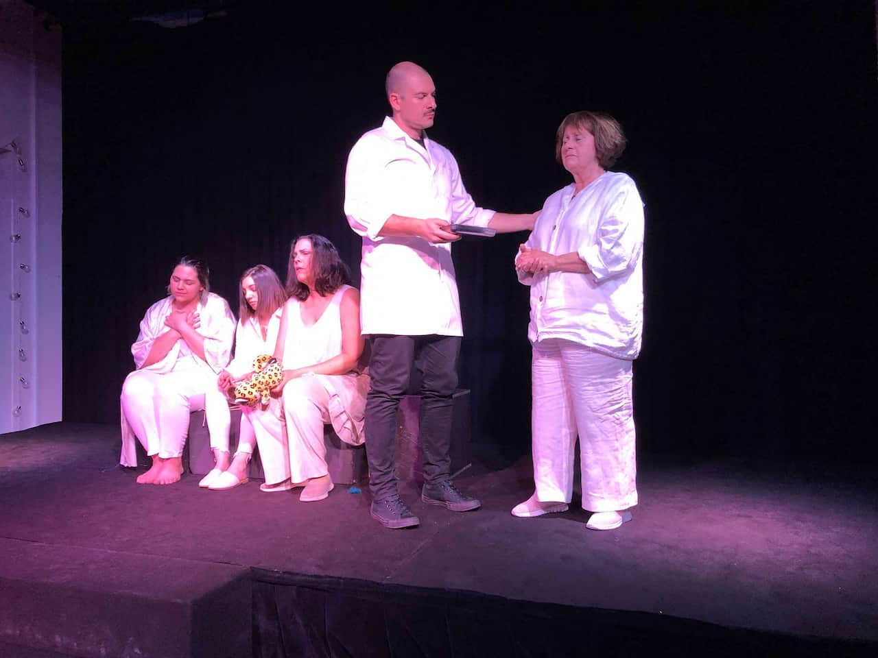 From the play "A little Truth". 