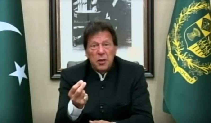 Pakistan Prime Minister Imran Khan urges talks on Kashmir blast