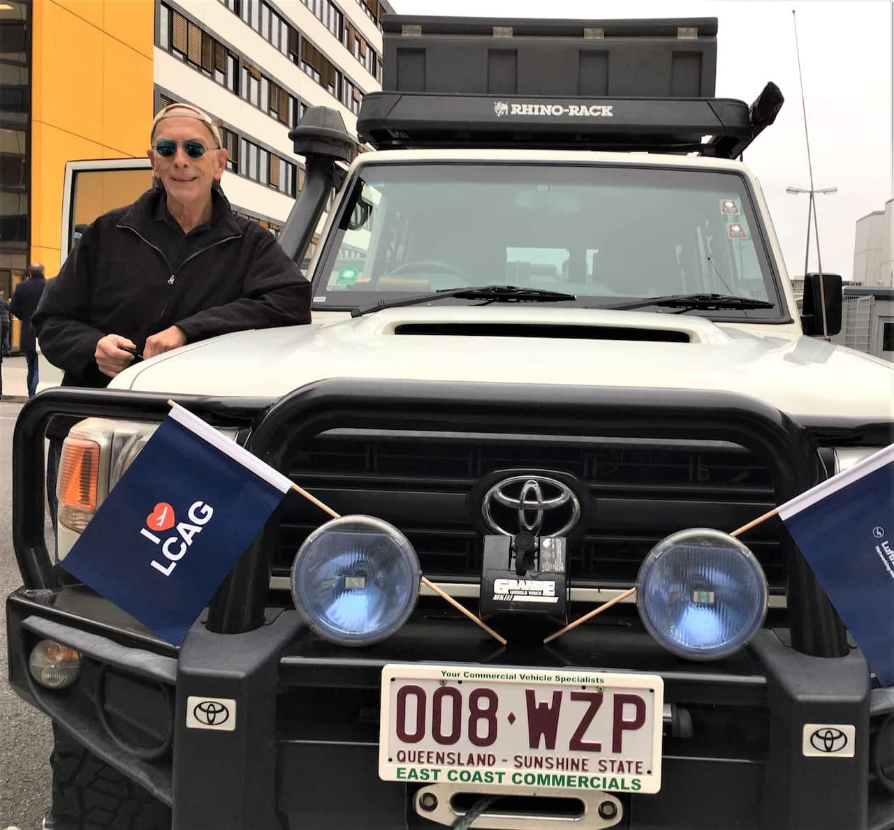 Rüdiger Buchholz Im Geländewagen von Australien nach Deutschland 4WD Australia Germany Adventure