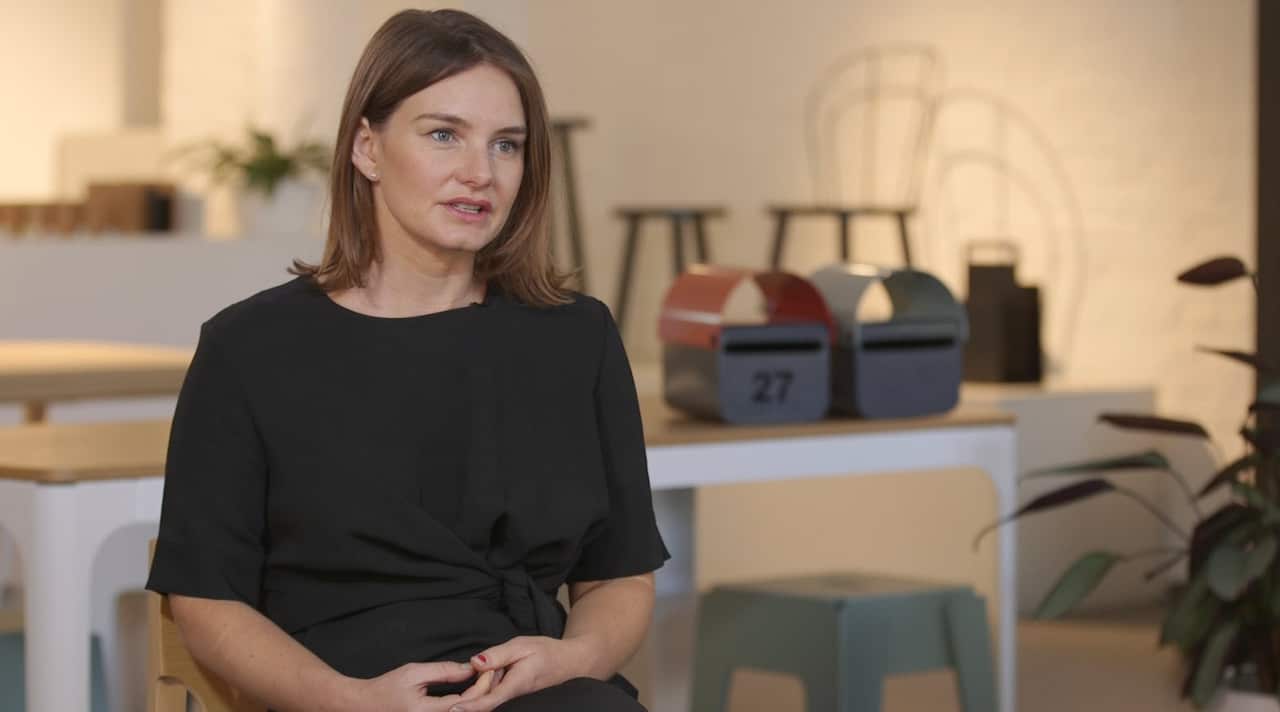 DesignByThem co-founder Sarah Gibson.