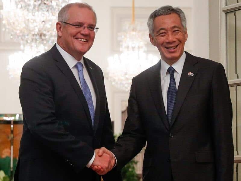 SINGAPORE AUSTRALIA DIPLOMACY