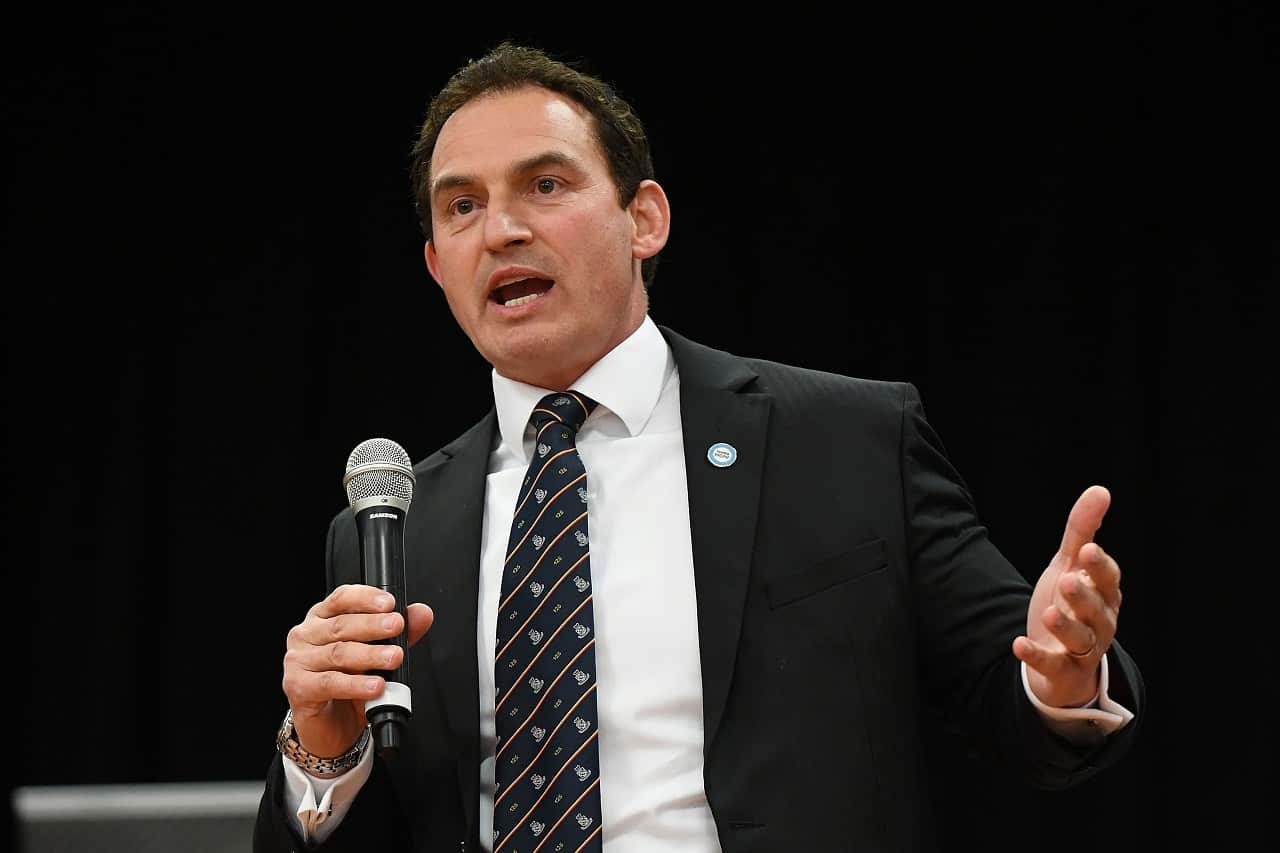 New Zealand Police Minister Stuart Nash.