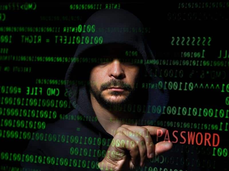 Concept stock photograph depicting Cyber Security theme