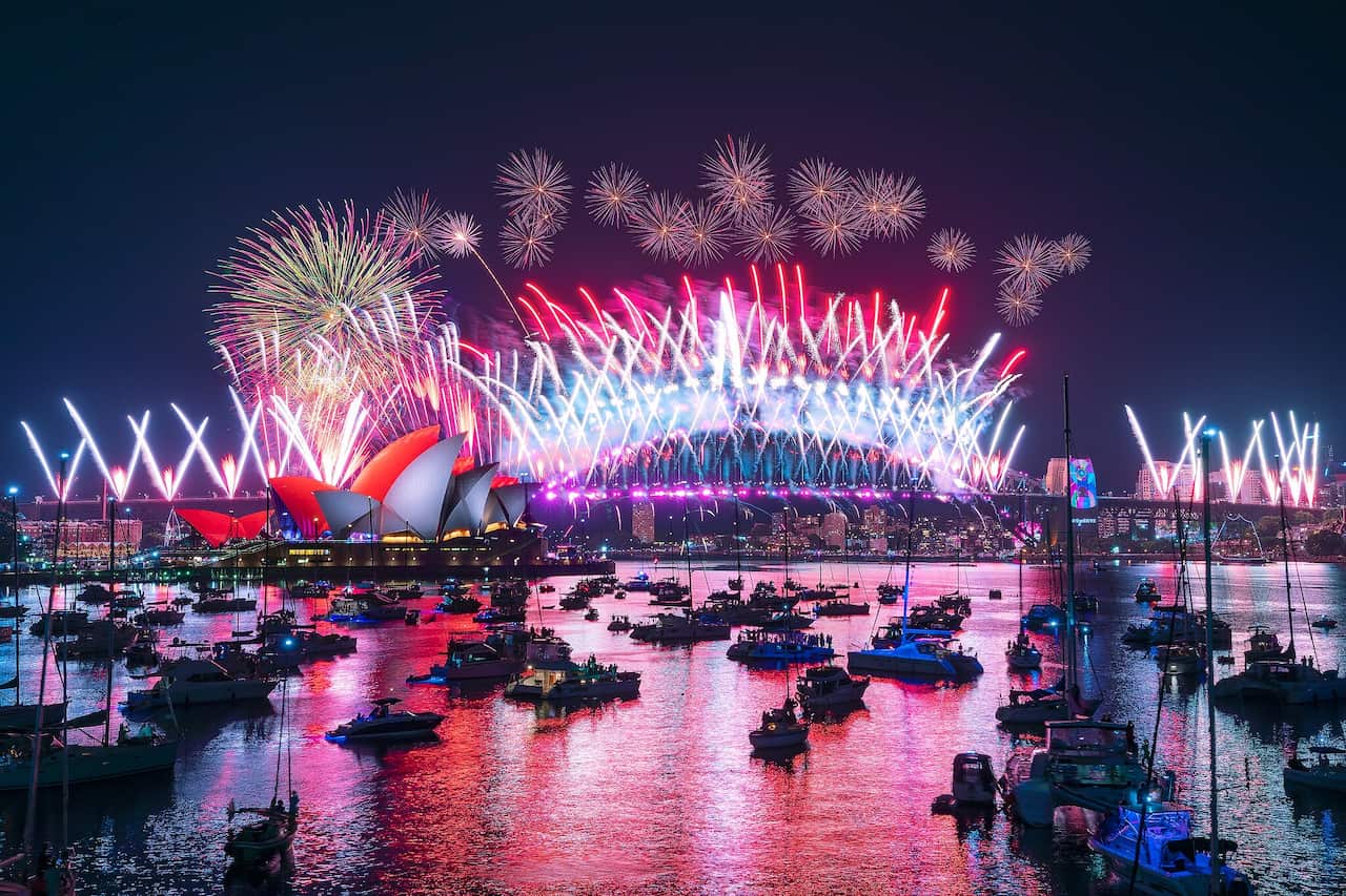 New Year's Eve celebrations are expected to attract one million people to the harbour foreshore.