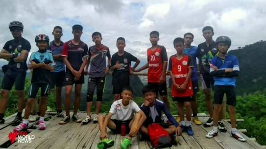 The boys ranging from 11 to 16 years of age have now been missing in the Thai cave for six days.