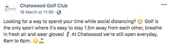 Chatswood Golf Club 