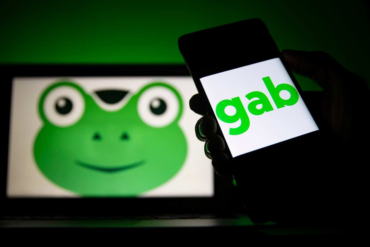 The social media platform Gab