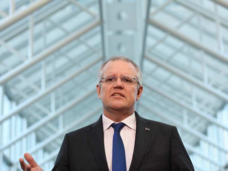 Treasurer Scott Morrison