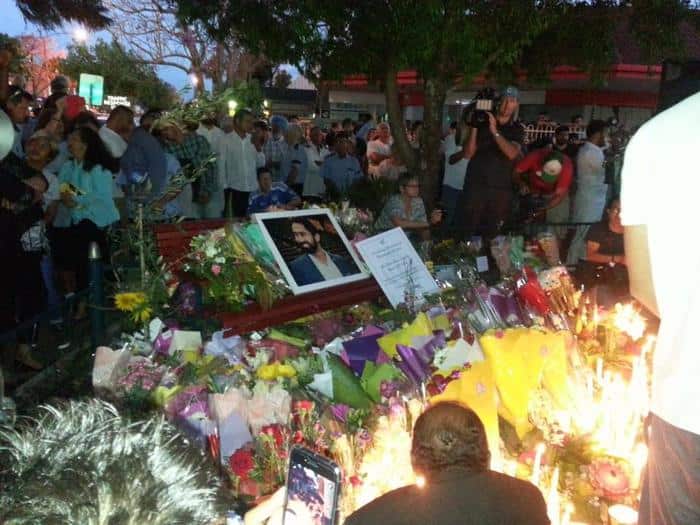 Vigil held at Brisbane in the memory of Manmeet Alisher