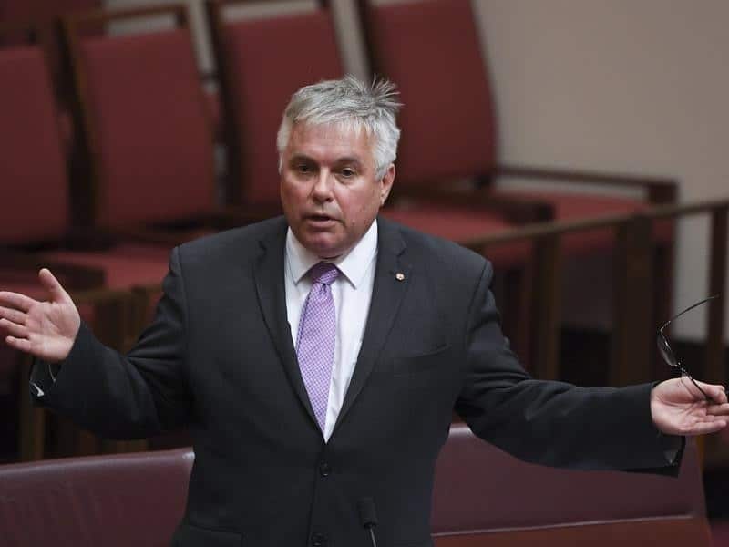 Centre Alliance Senator Rex Patrick