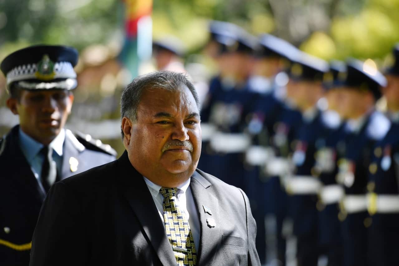 File image: Nauru's President Baron Divavesi Waqa