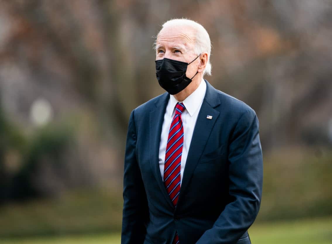 A file photo of US President Joe Biden.