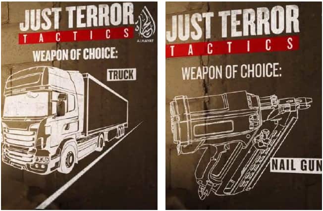 Abu Adam al-Australi details ways in which people can terrorise others.