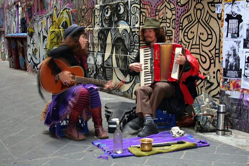melbourne buskers