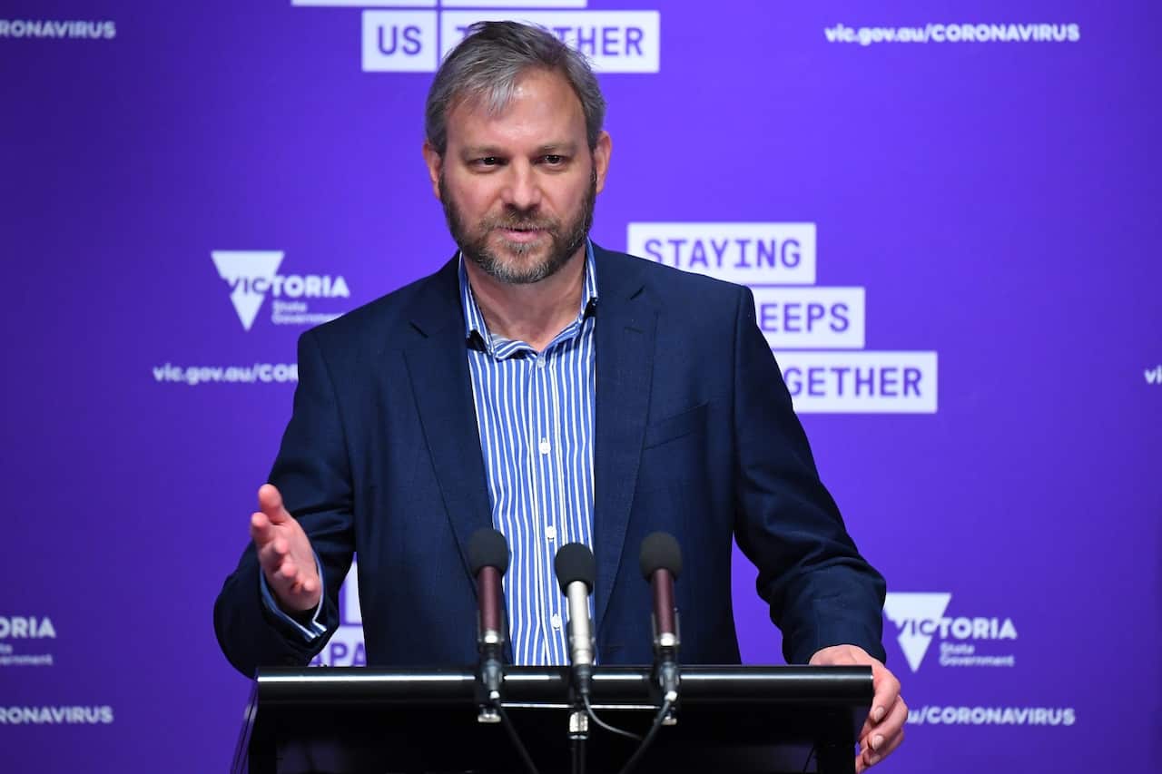 Victoria's Chief Health Officer Brett Sutton (AAP)