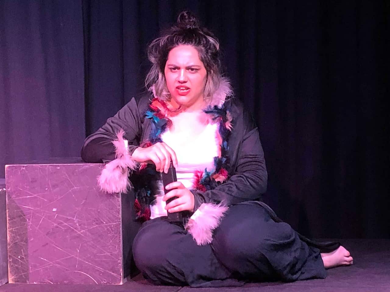 From the play "A little Truth". 