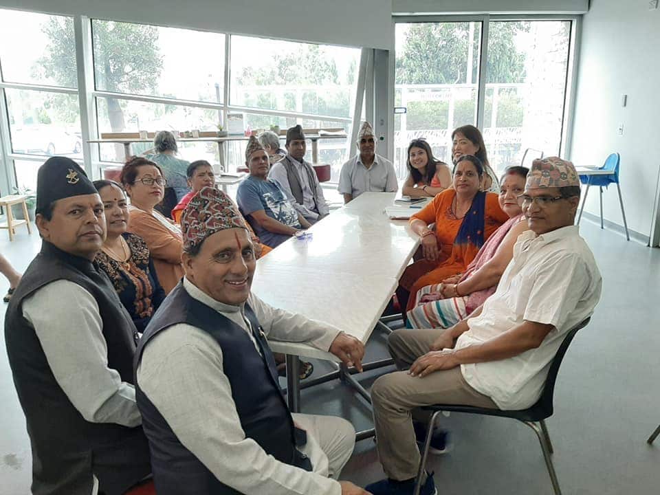 Nepali senior citizens activity