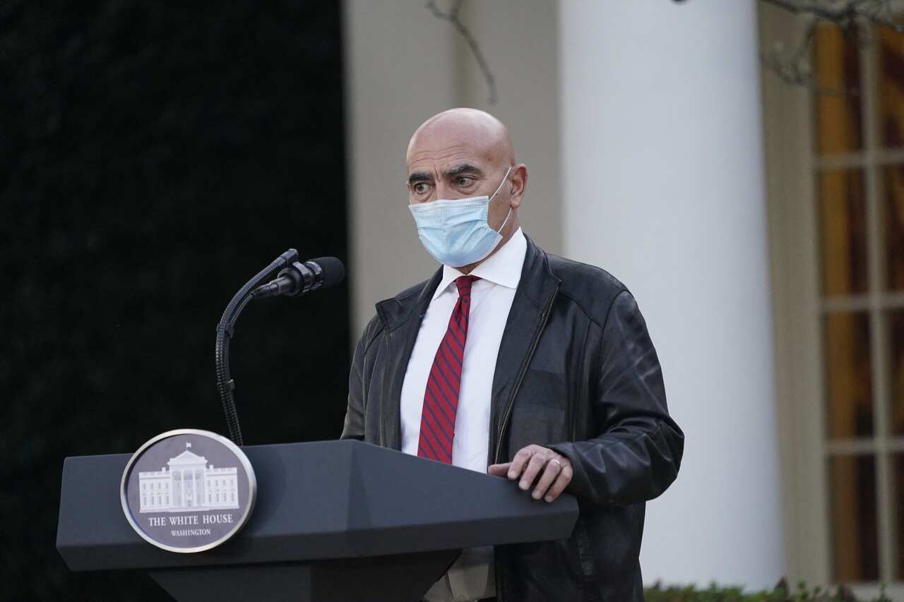 Operation Warp Speed chief advisor Dr Moncef Slaoui.