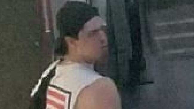 A man police would like to speak to about the armed robbery.