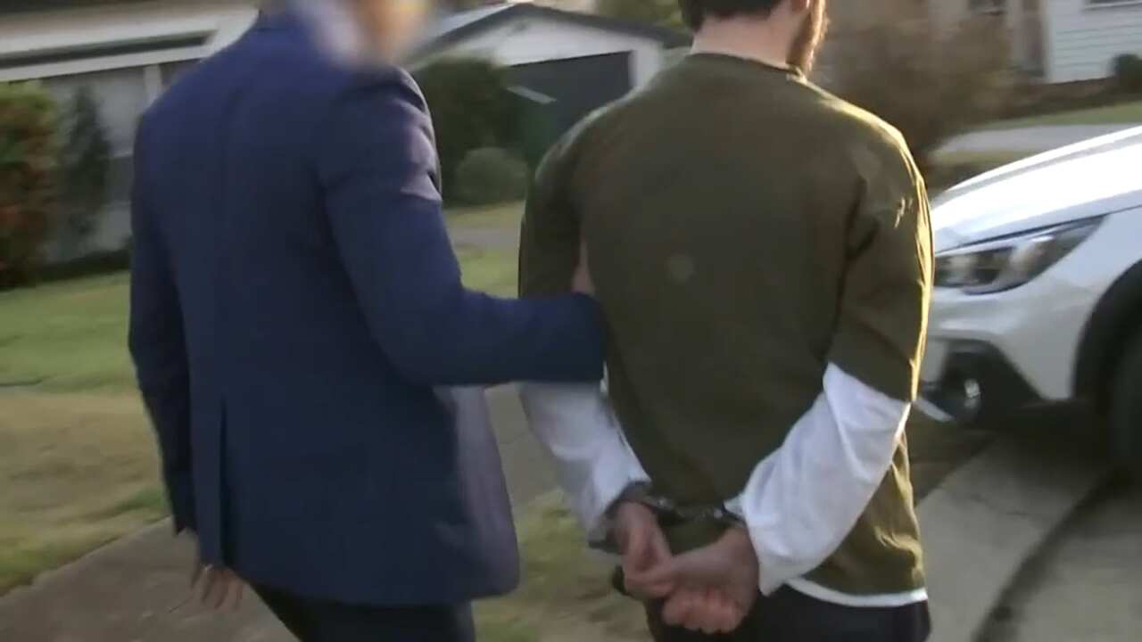 One of three men arrested allegedly linked to a terror plot