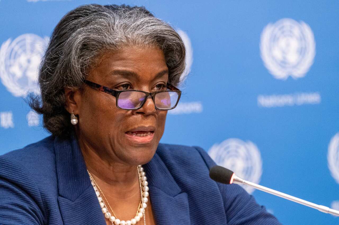 US ambassador to the United Nations, Linda Thomas-Greenfield.