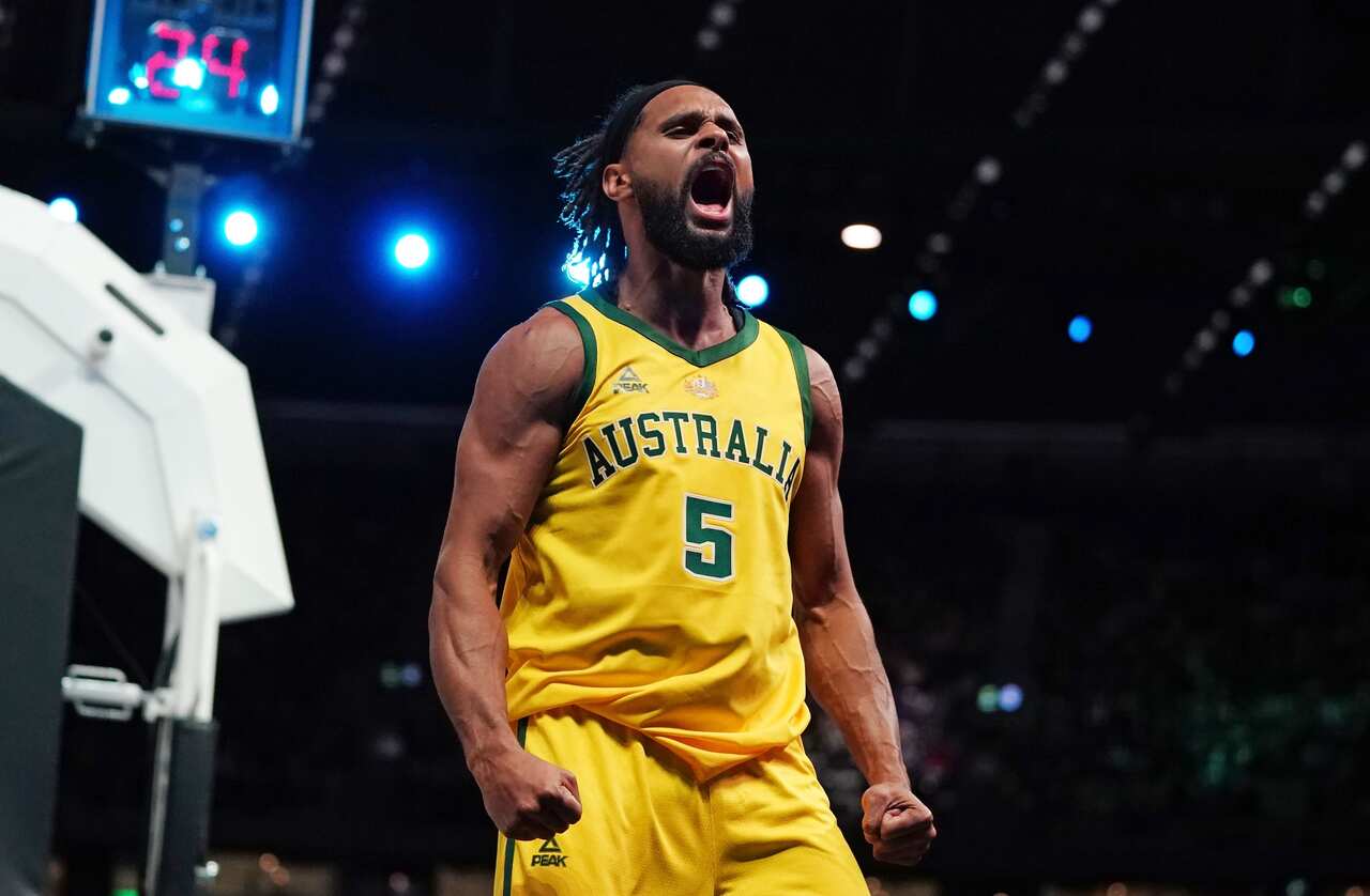 Patty Mills wins game for Boomers