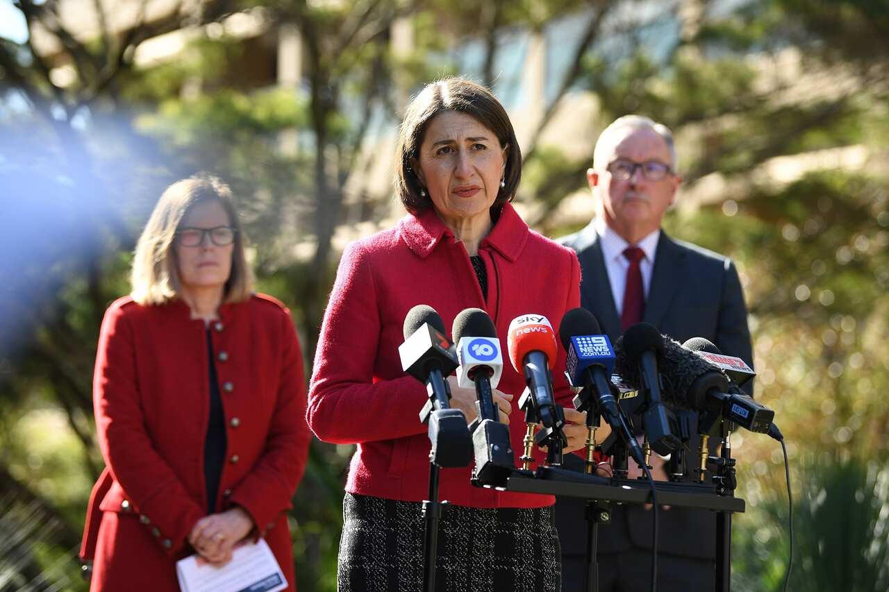 NSW Premier Gladys Berejiklian says announces the temporary closure of the border between Victoria and New South Wales.