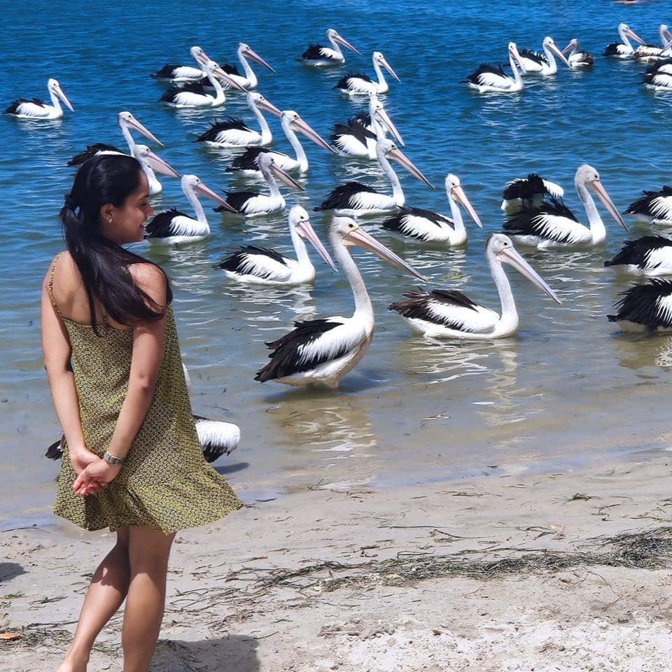 Lina Duque, estudiante colombiana en Australia.