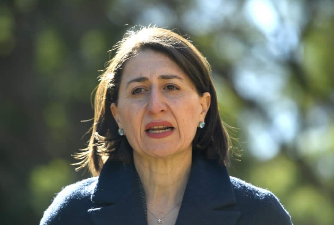 NSW Premier Gladys Berejiklian addresses media in Sydney, Wednesday, August 5, 2020