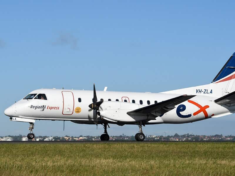A Regional Express plane