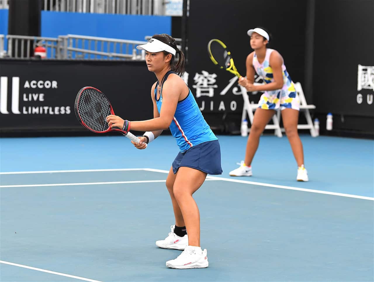 Priskha Nugroho and Alex Eala