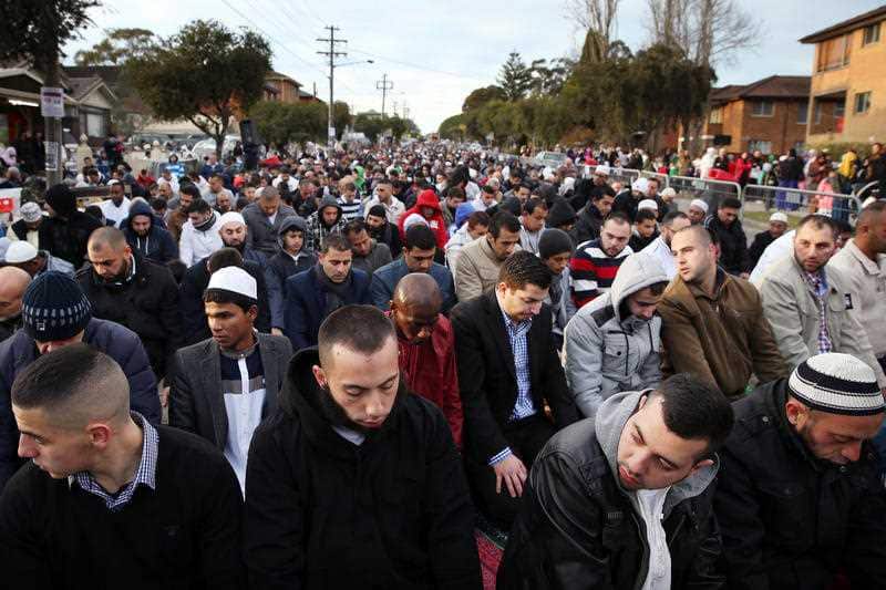 Only one Australian suburb, Lakemba in Sydney, has a population that is more than half Muslim.