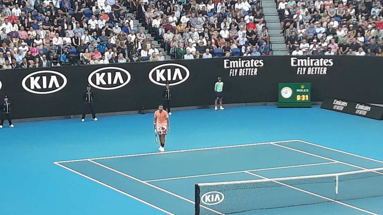 Nick Kyrgios. 