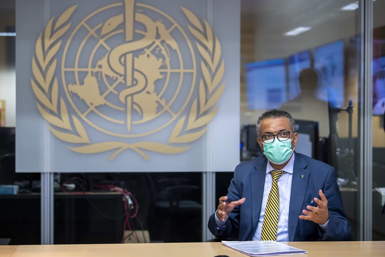 Tedros Adhanom Ghebreyesus, Director General of the World Health Organization.