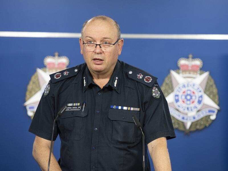 Victoria Police Chief Commissioner Graham Ashton