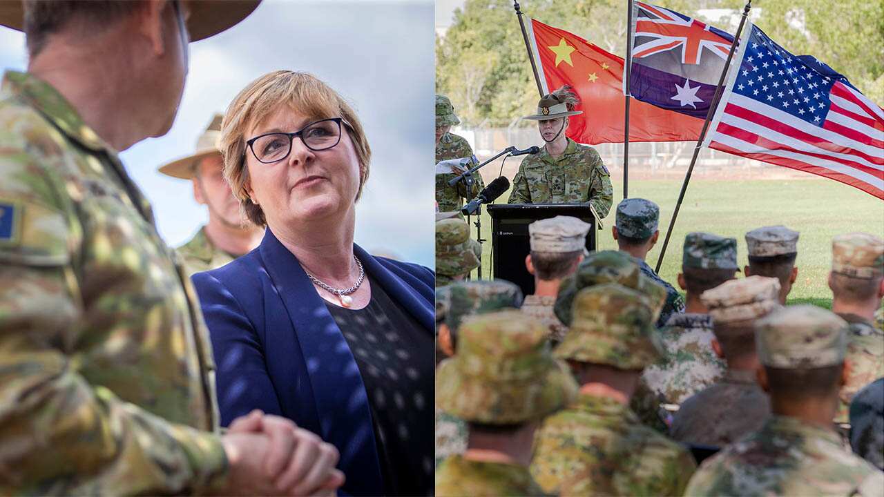 The Australian defence minister has urged the US to step up in the Indo-Pacific region, as a counter to expansionist China.