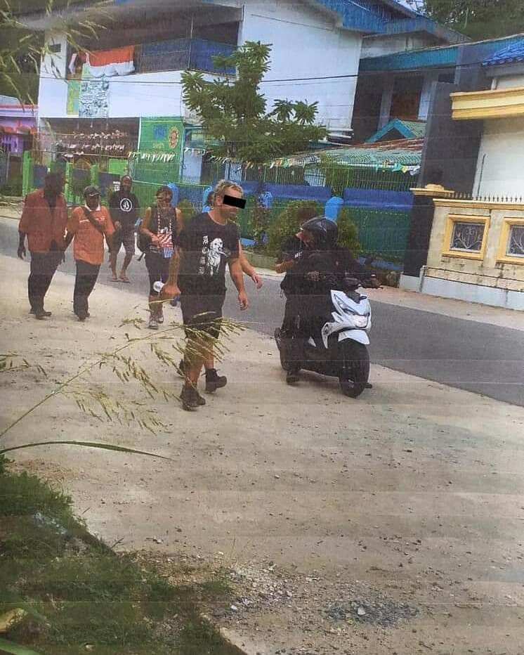 Tom Baxter, one of four Australians to be deported from West Papua.