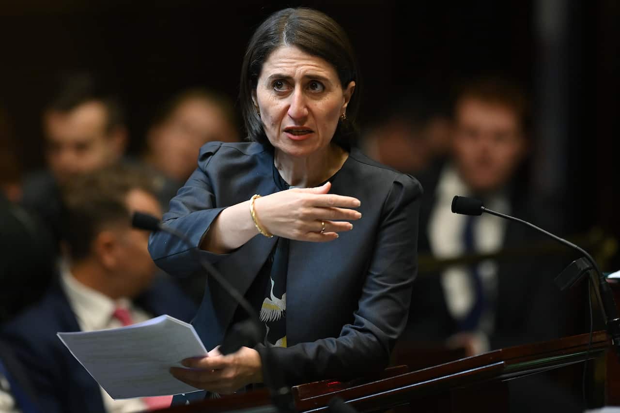 New South Wales Premier Gladys Berejiklian.