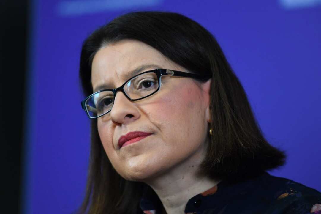 Victorian Minister for Health Jenny Mikakos speaks to media during a press conference in Melbourne, Friday, June 12, 2020